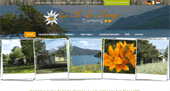 Desktop Screenshot of camping-serre-poncon.fr